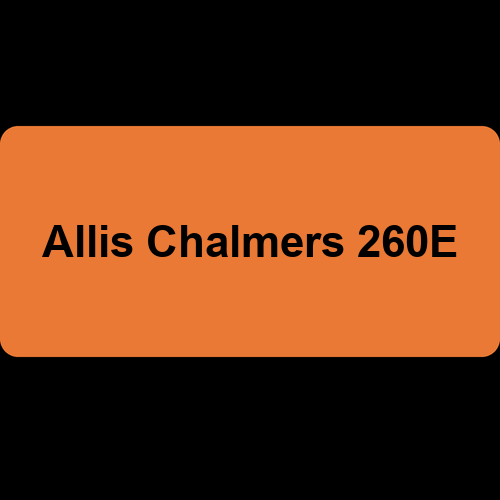 Allis Chalmers 260E
